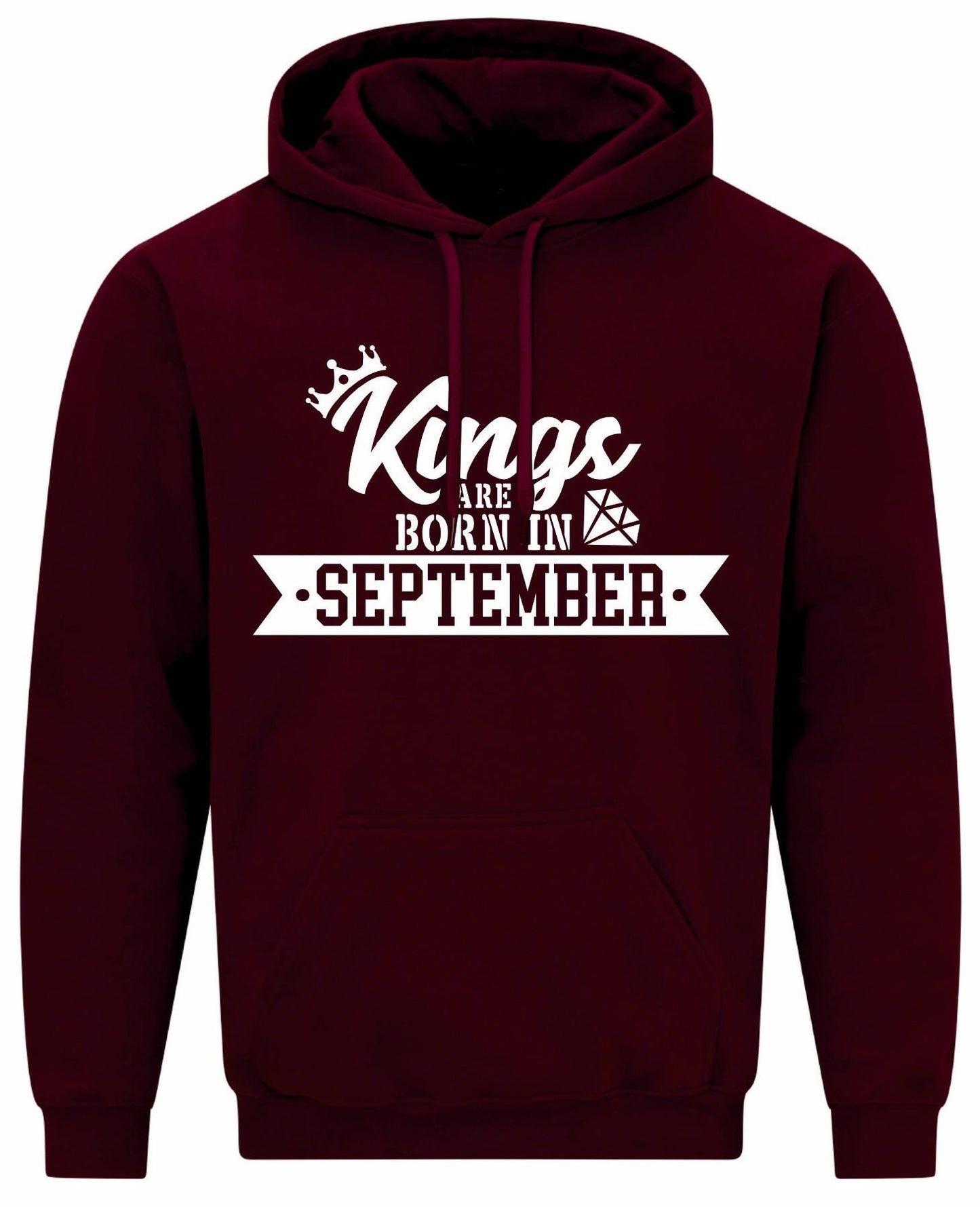 Kings are Born In September Hoodie