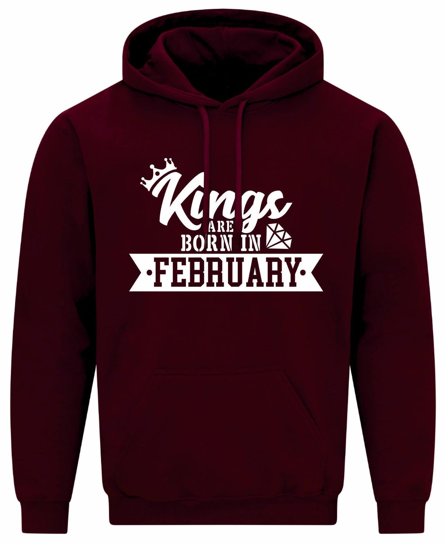 Kings Are Born In February Hoodie
