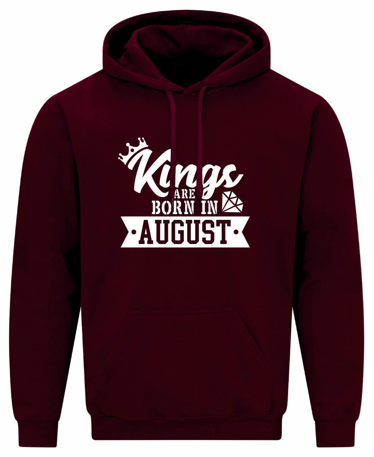 Kings Are Born In August Hoodie