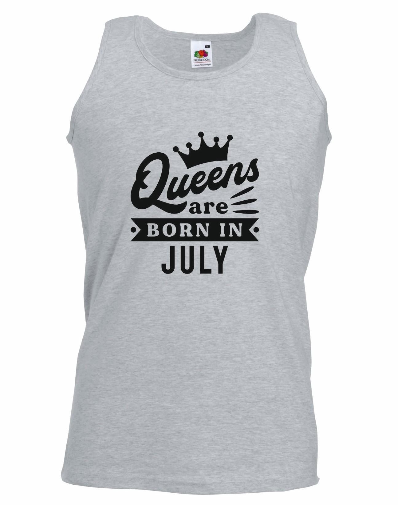Queens Are Born In July Vest