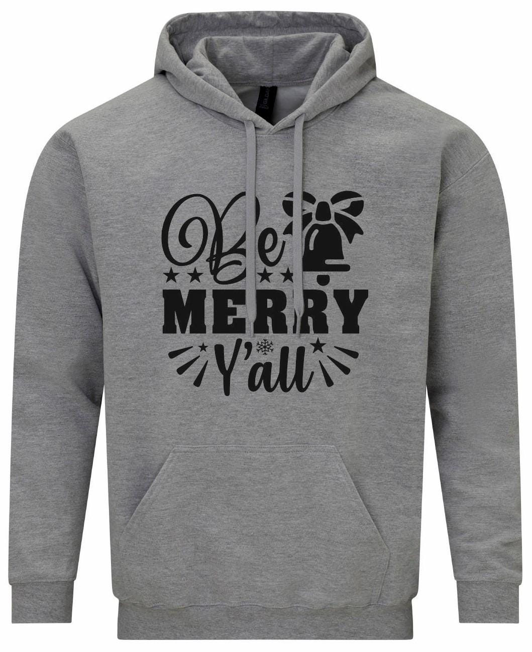 Be Merry Y'all Unisex Hoodie