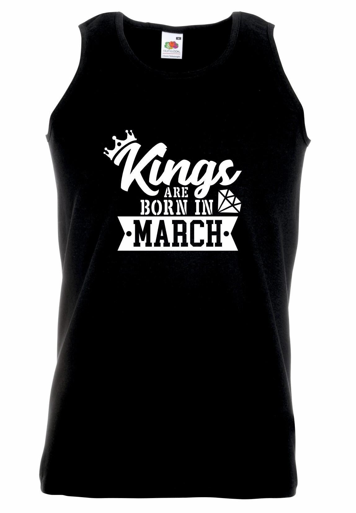 Kings Are Born In March Vest