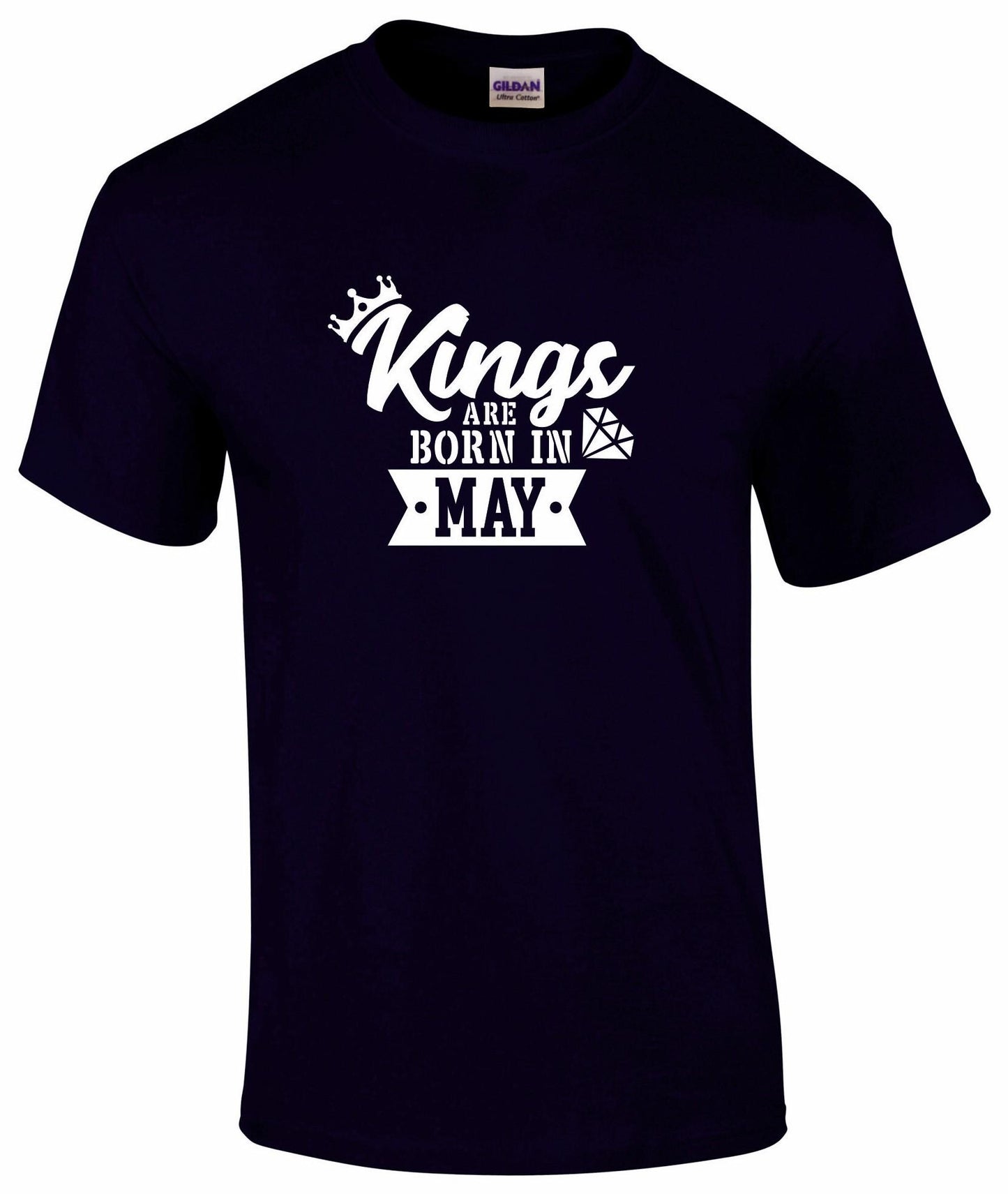 Kings Are Born In May T-shirt