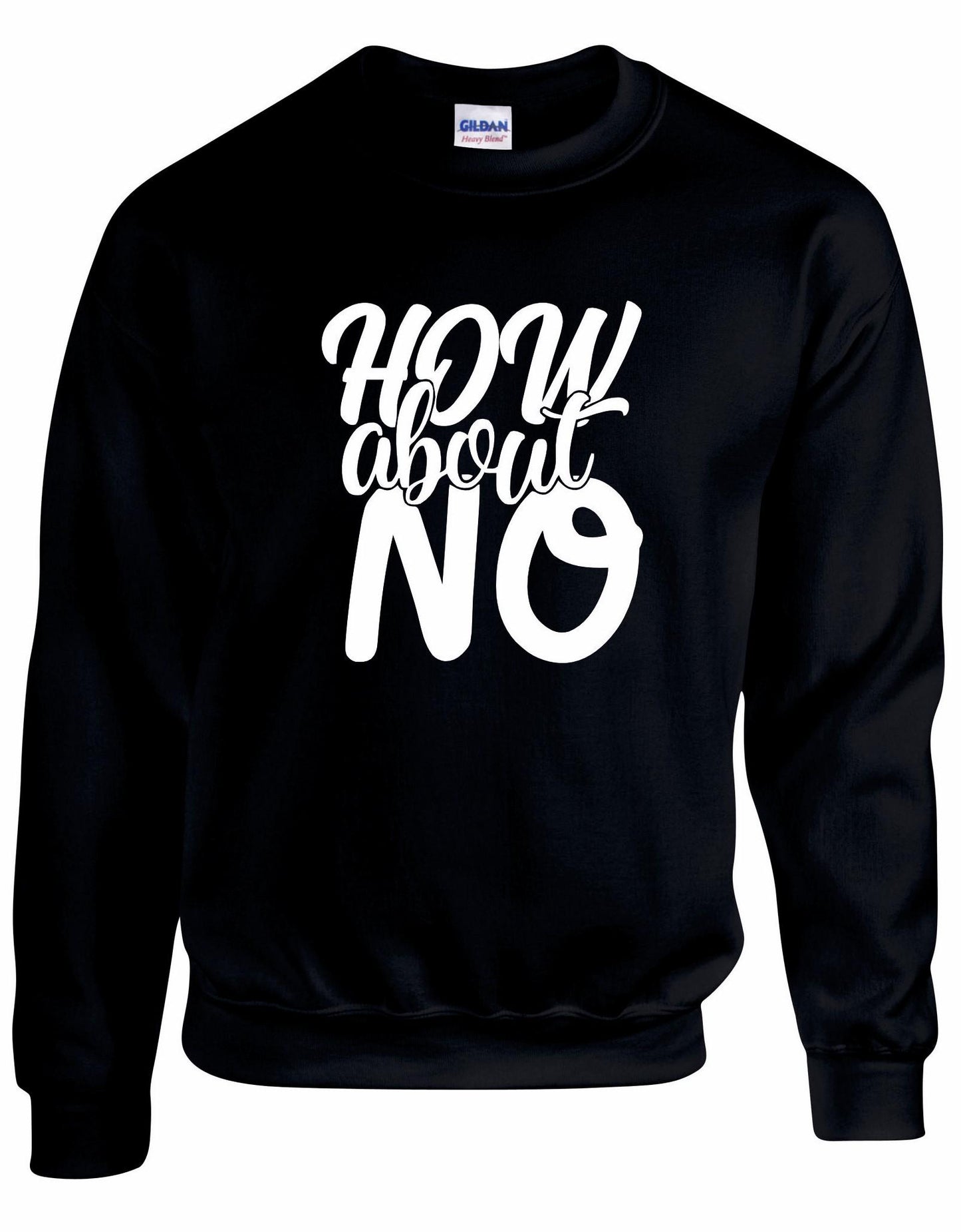 How About NO Unisex Sweatshirt