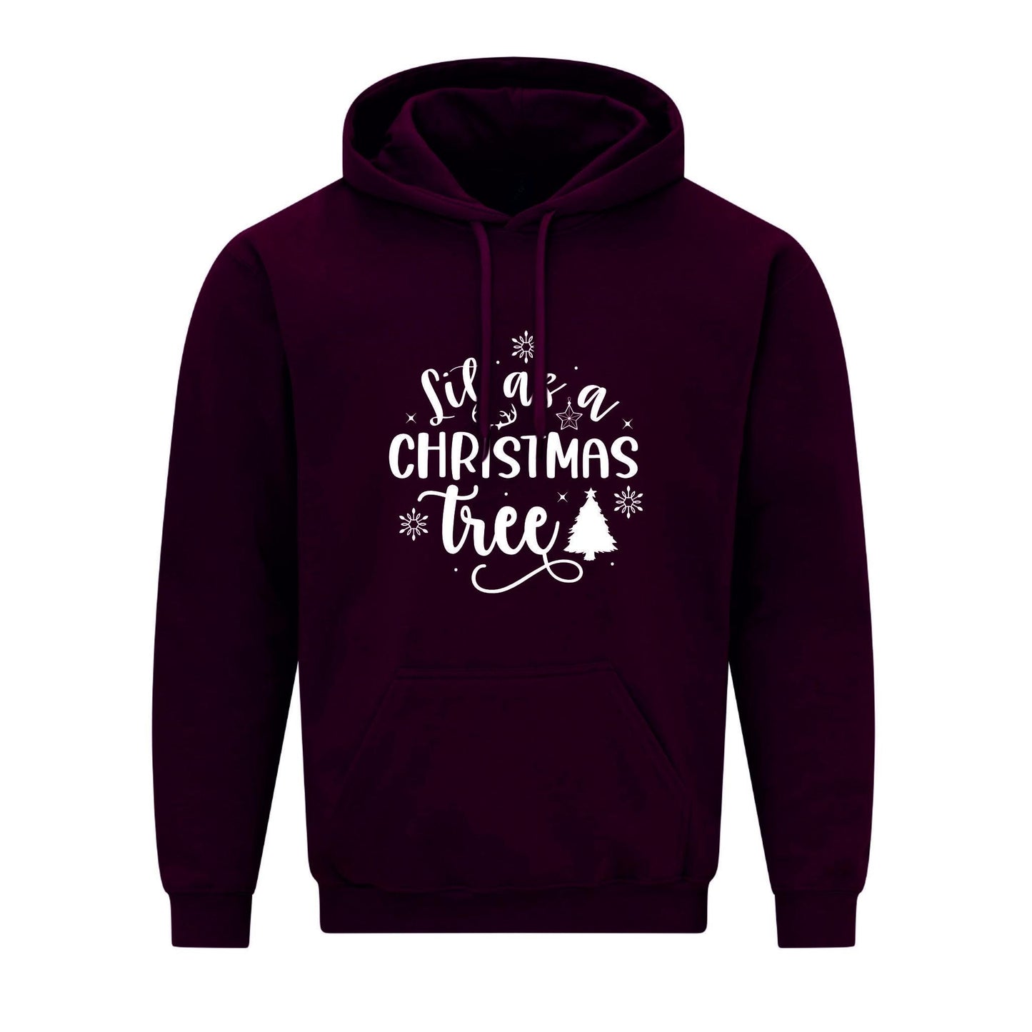 Lit As A Christmas Tree Unisex Hoodie