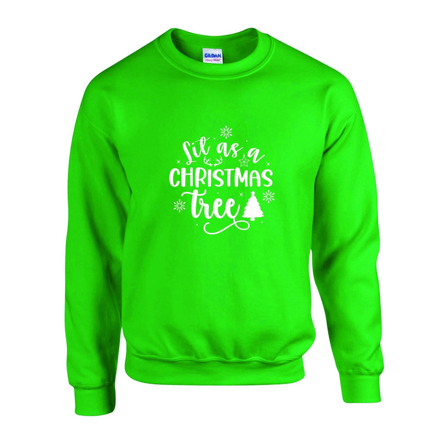 Lit As A Christmas Tree Unisex Sweatshirt