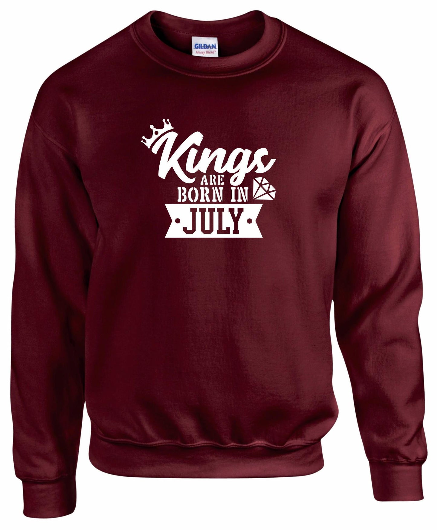 Kings Are Born In July Sweatshirt