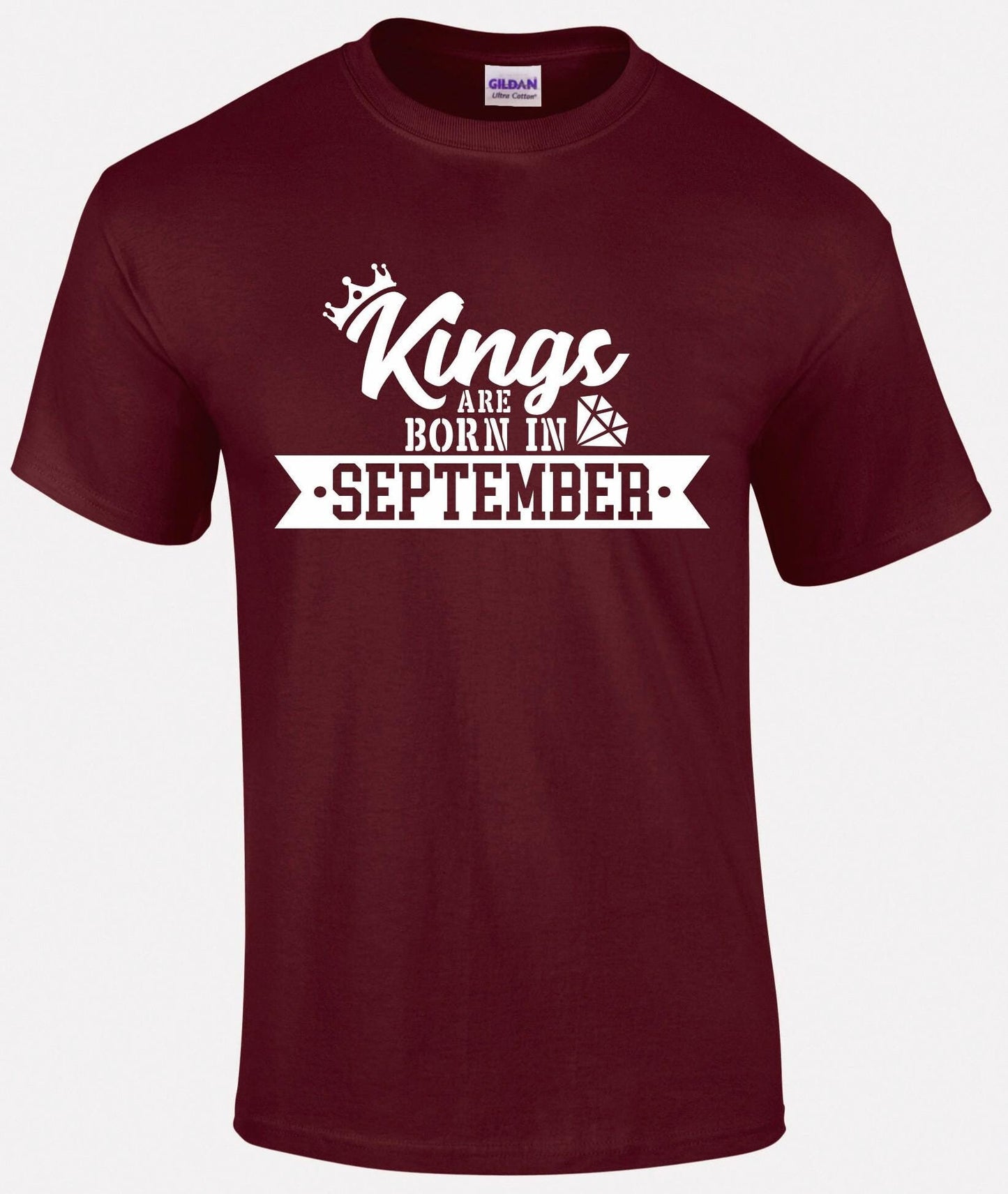 Kings are Born In September T-shirt