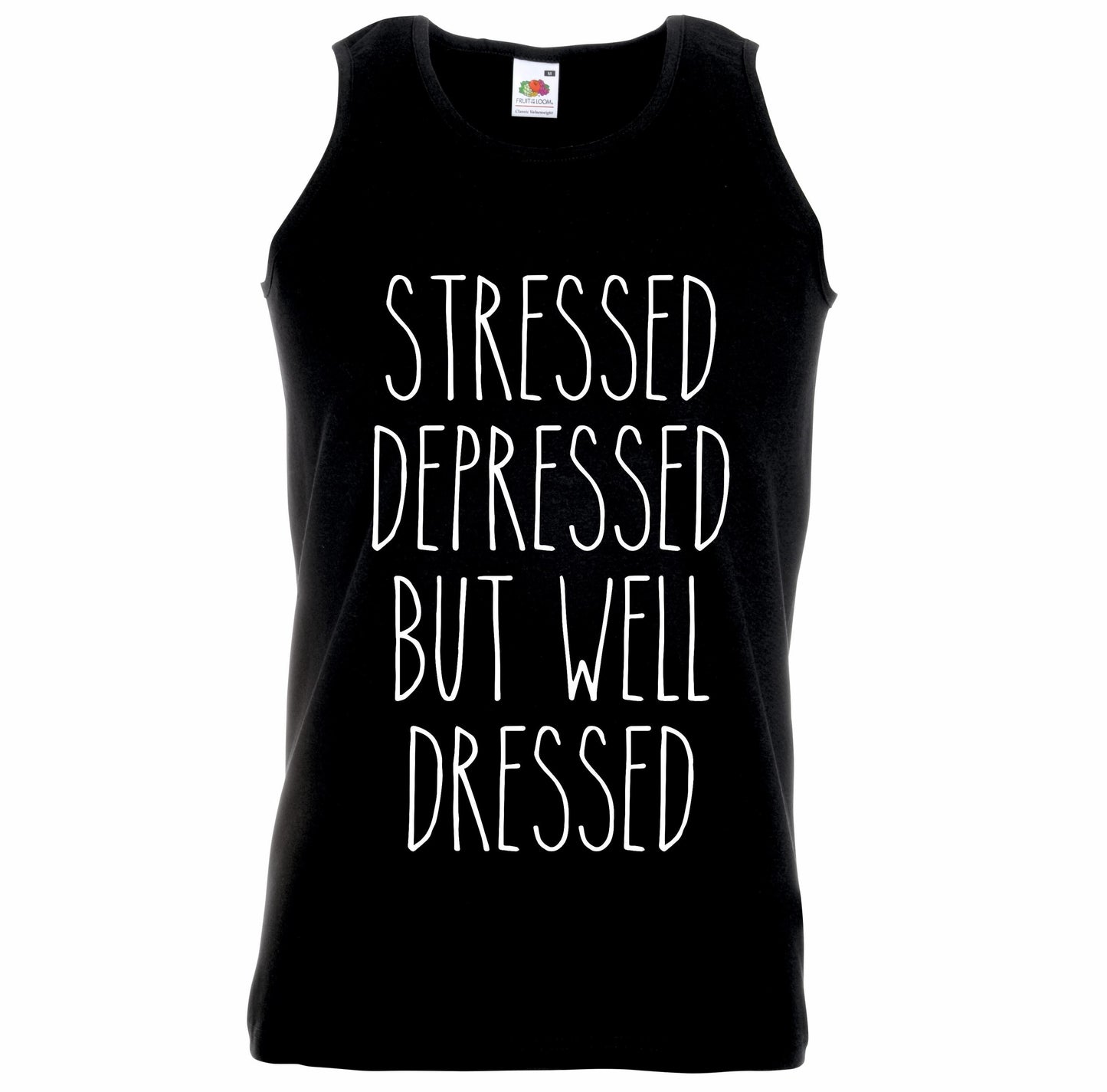 Stressed Depressed... Unisex Vest