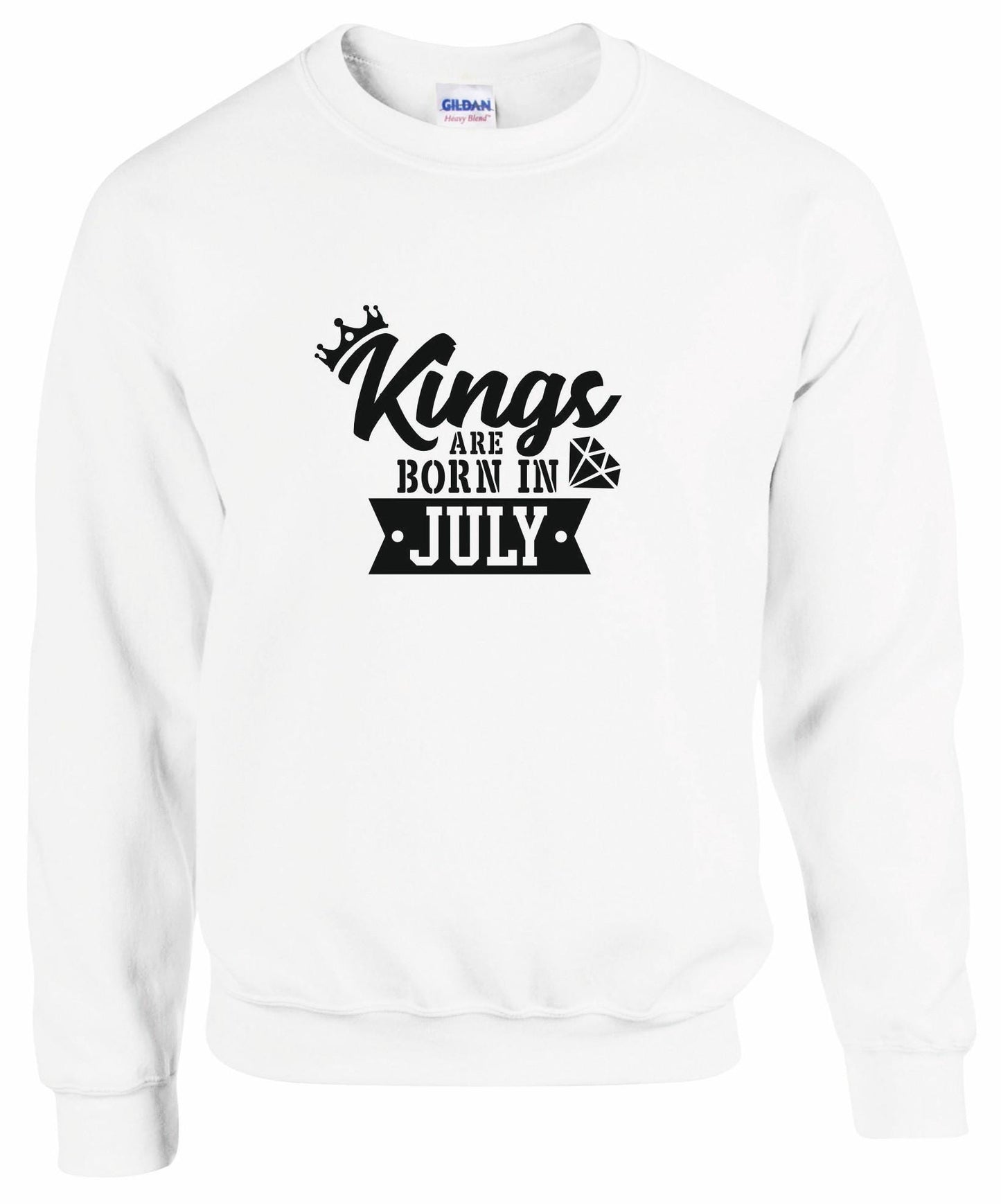 Kings Are Born In July Sweatshirt
