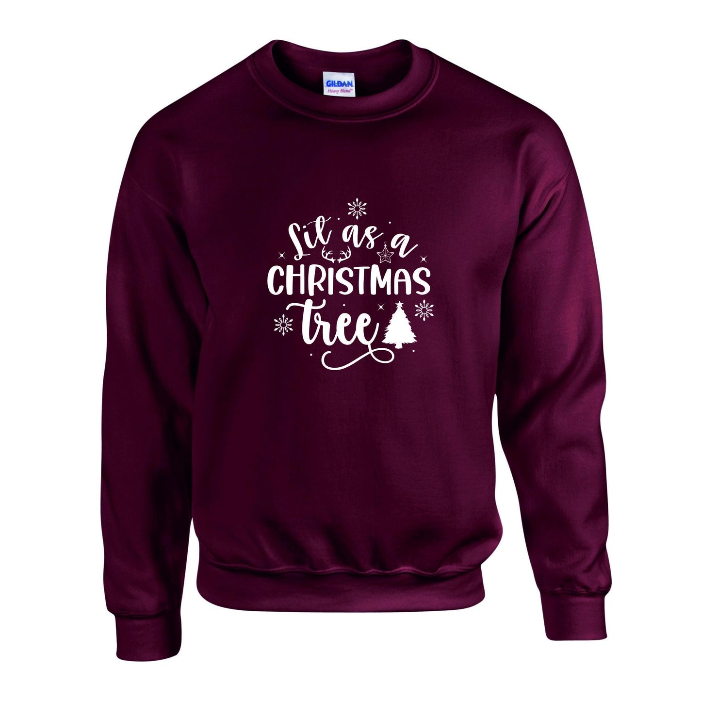 Lit As A Christmas Tree Unisex Sweatshirt
