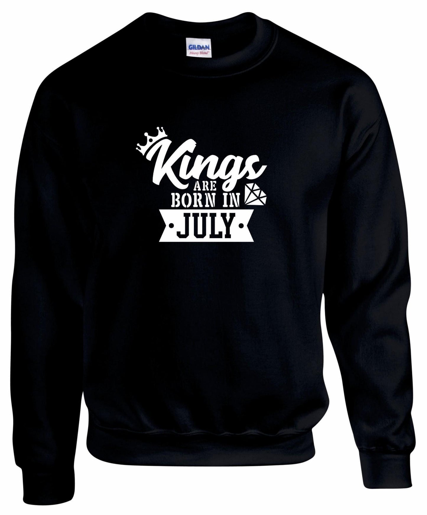 Kings Are Born In July Sweatshirt