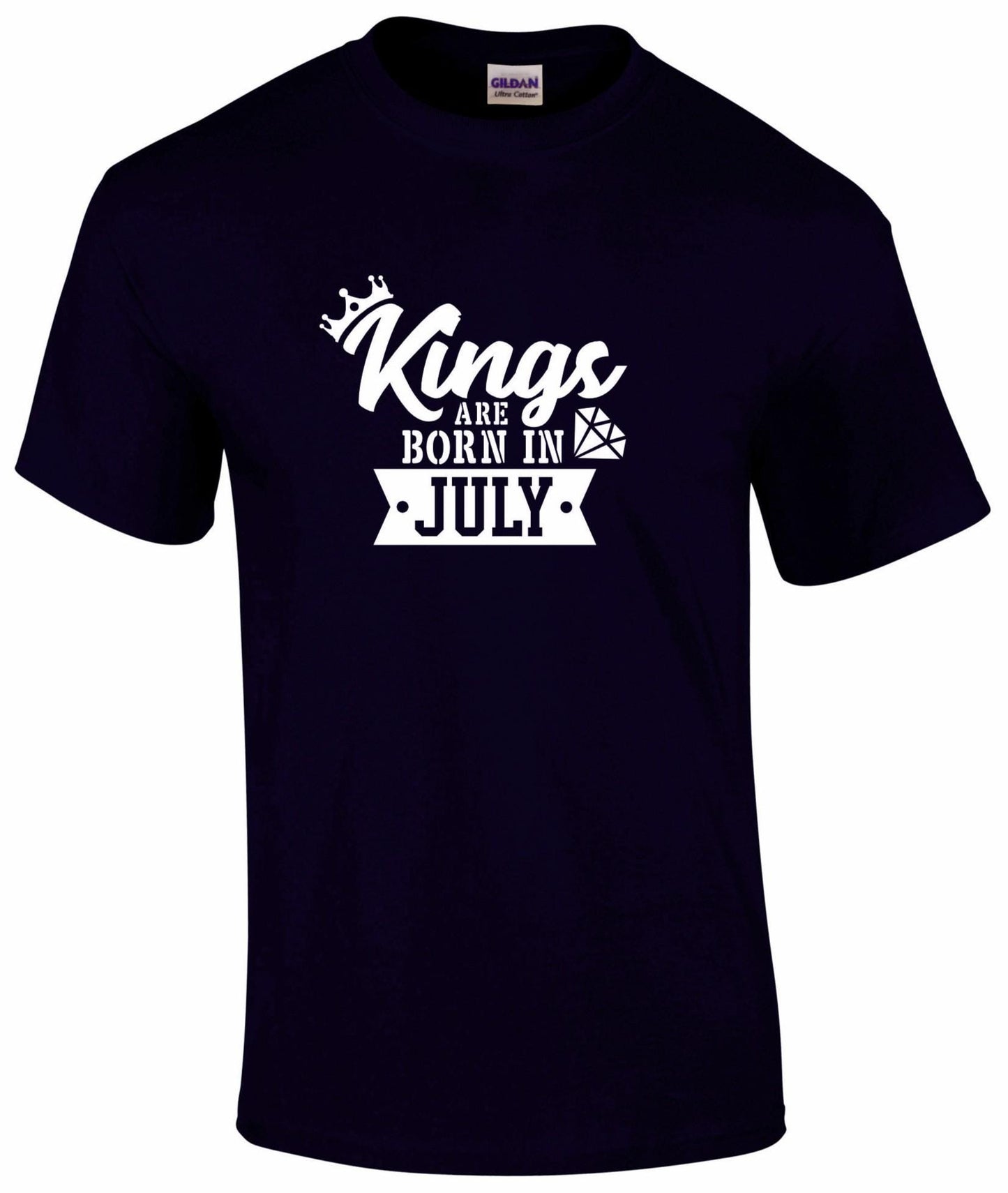 Kings Are Born In July T-shirt