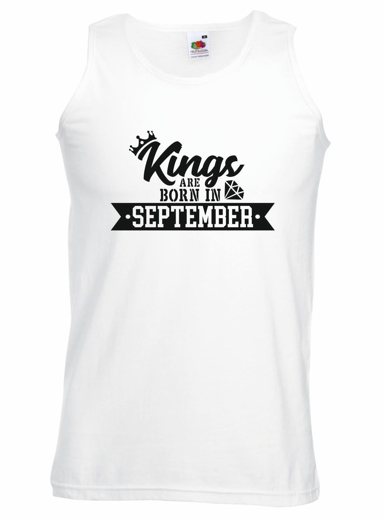 Kings are Born In September Vest