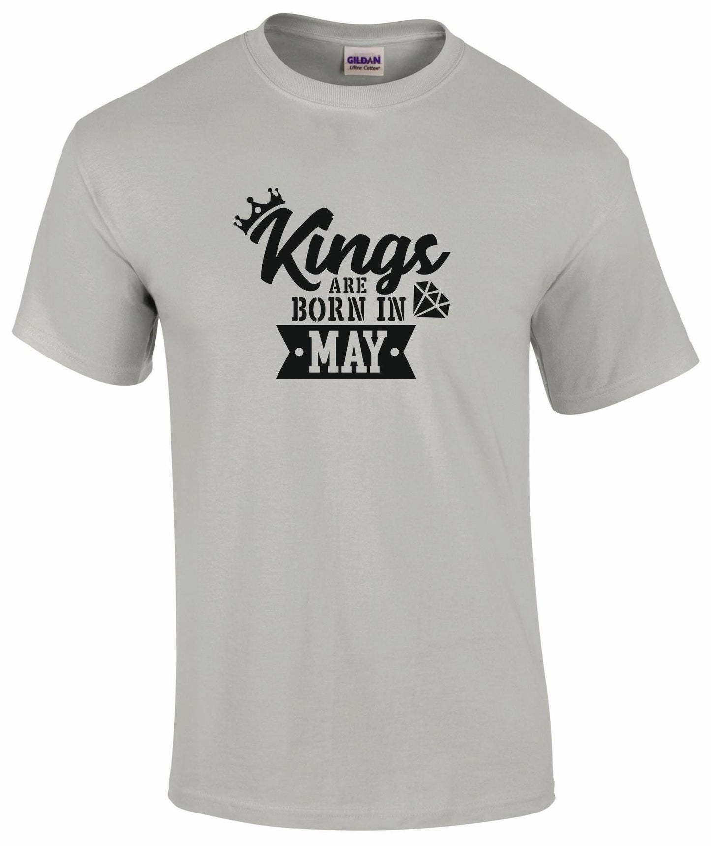 Kings Are Born In May T-shirt