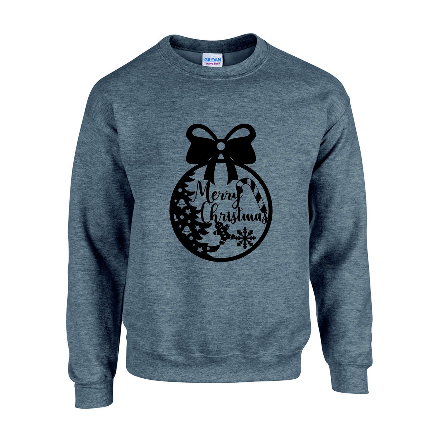 Merry Christmas Bow Unisex Sweatshirt