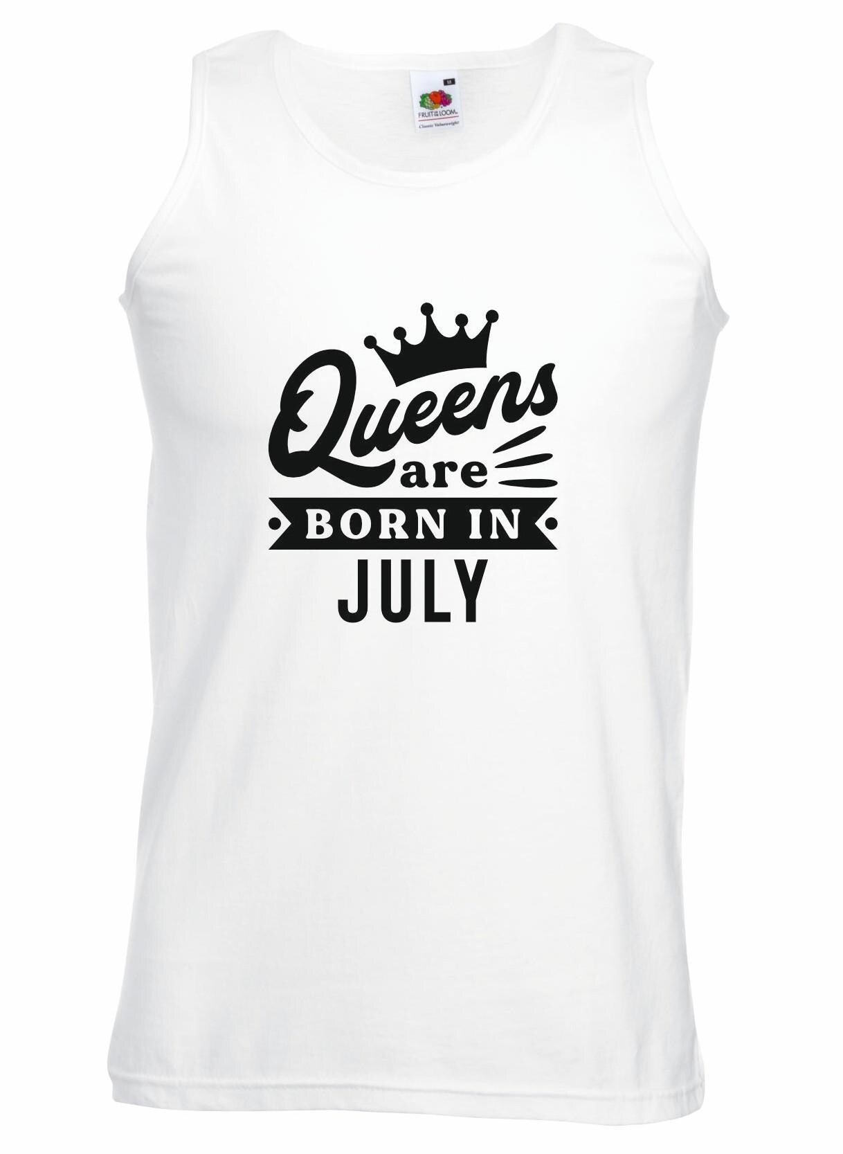 Queens Are Born In July Vest