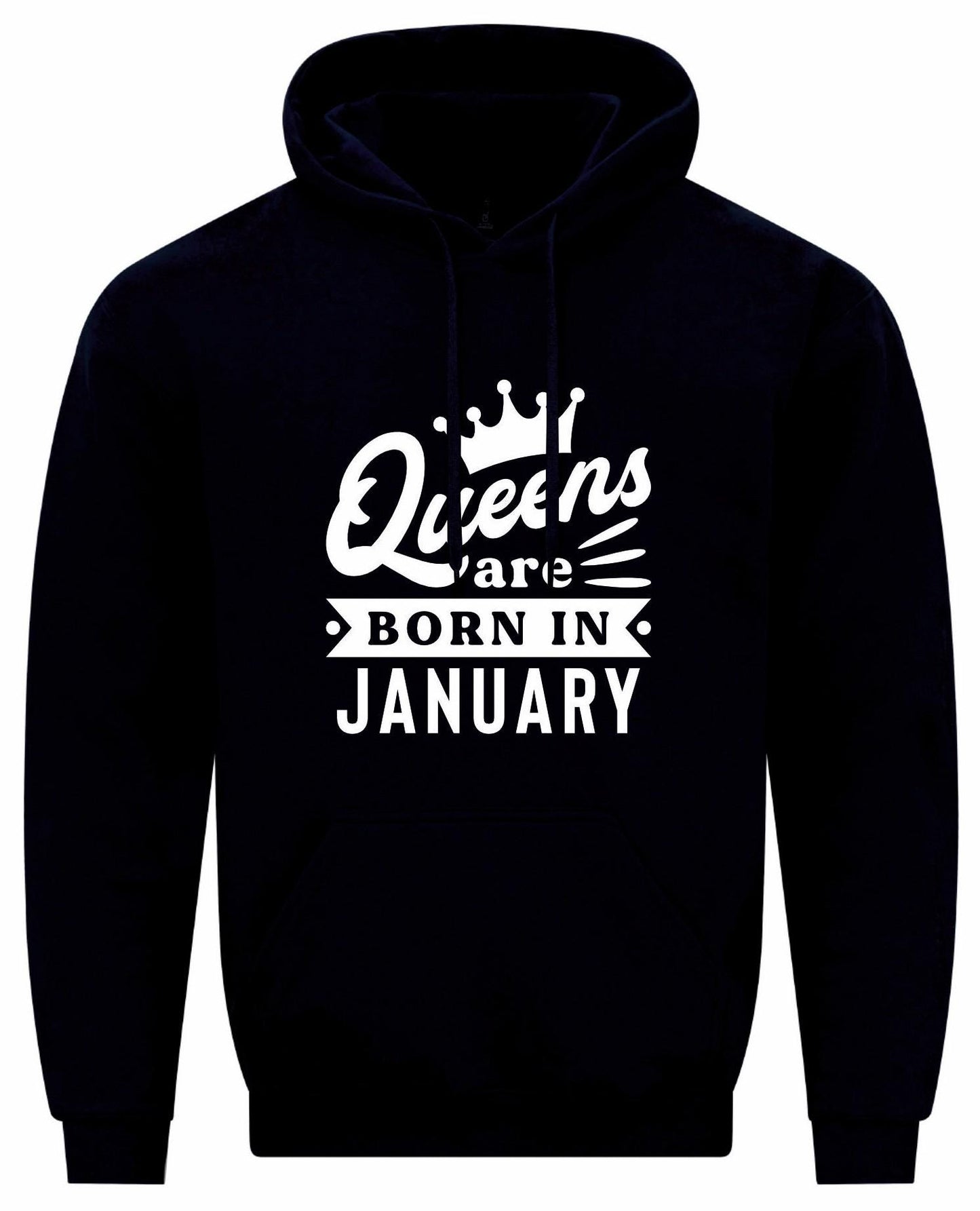 Queens Are Born In January Hoodie