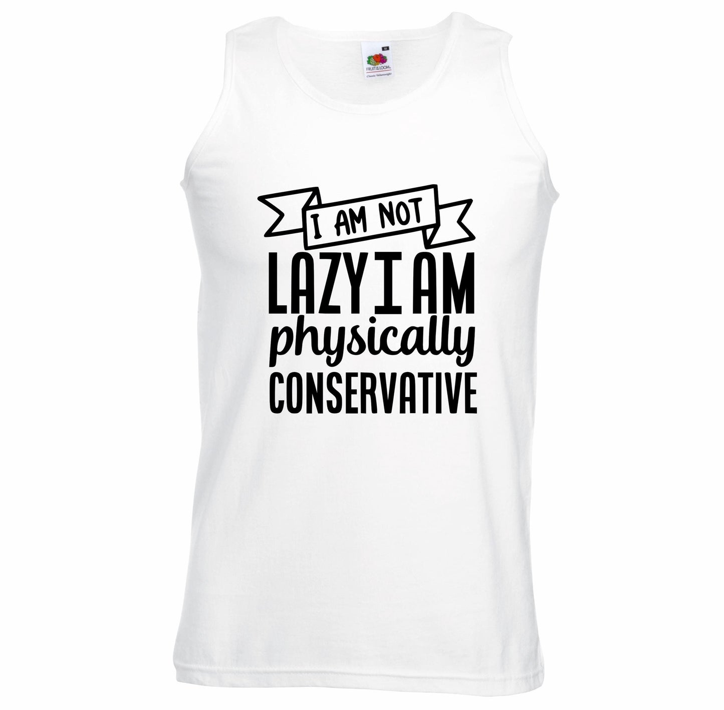 I Am Not Lazy Unisex Vest