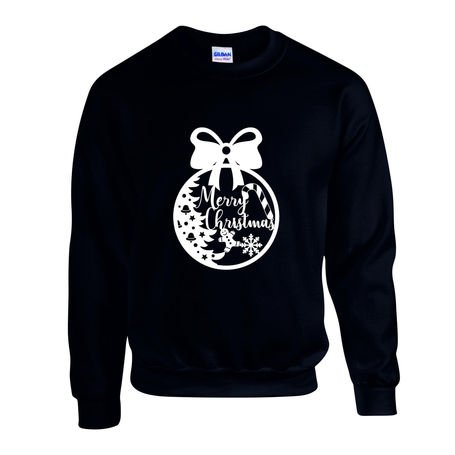 Merry Christmas Bow Unisex Sweatshirt