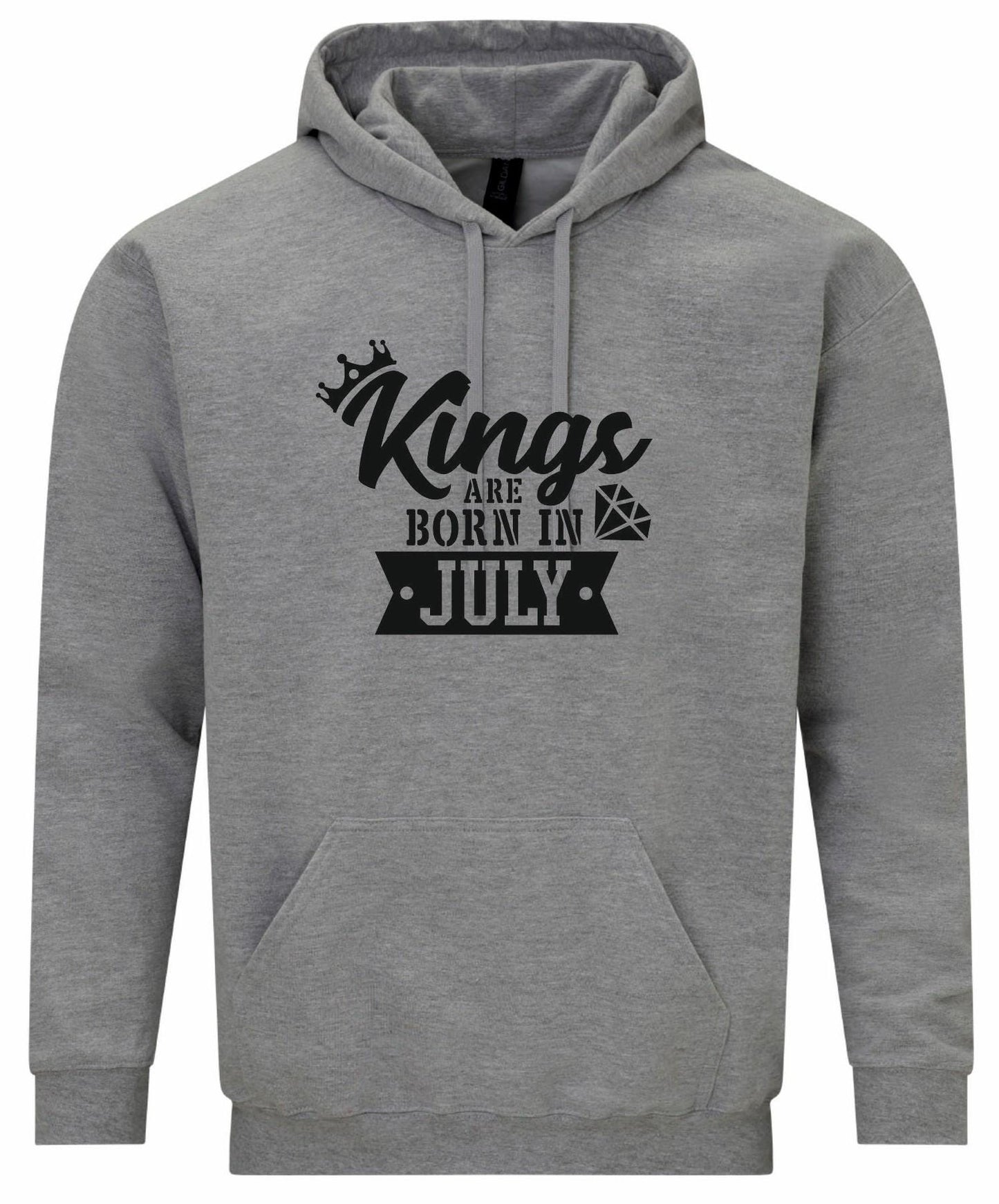 Kings Are Born In July Hoodie