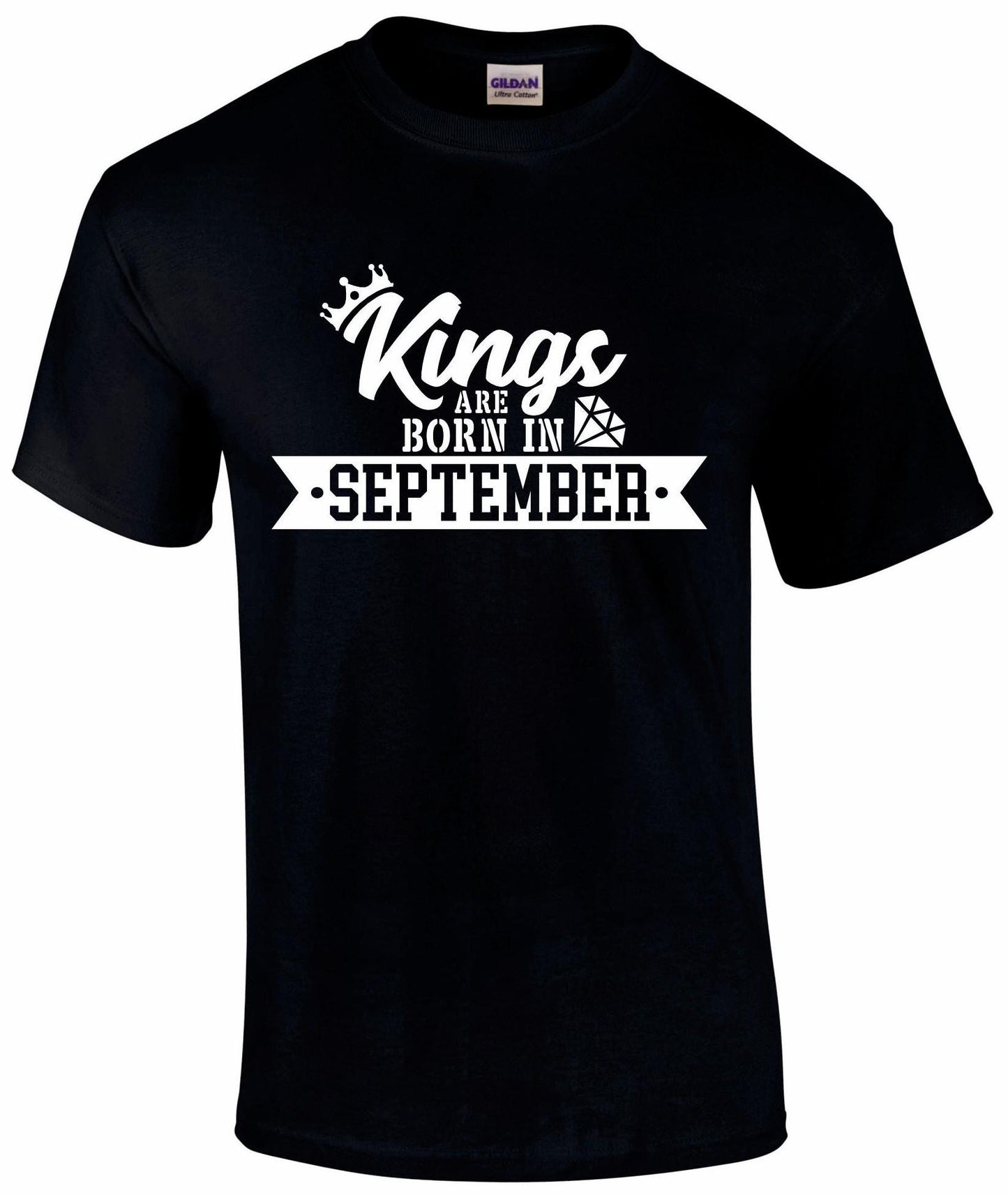 Kings are Born In September T-shirt