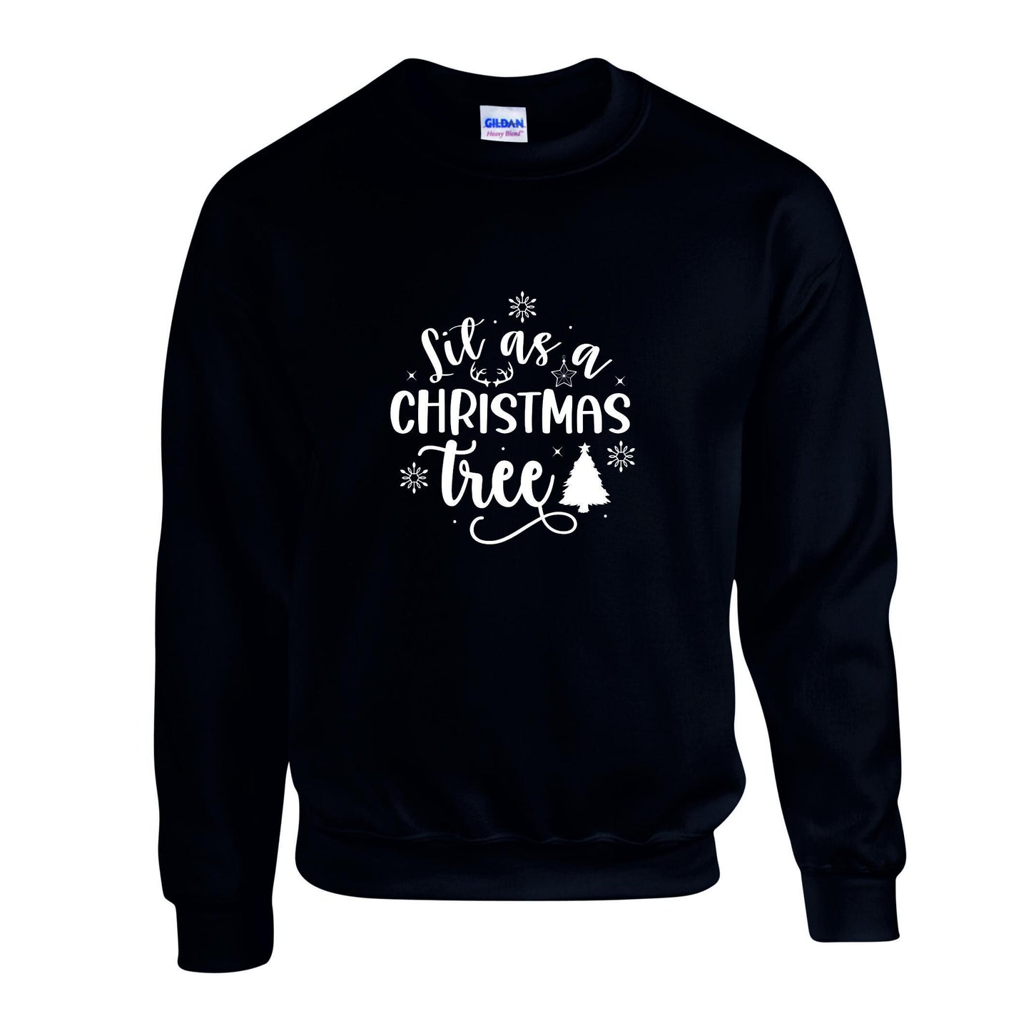 Lit As A Christmas Tree Unisex Sweatshirt