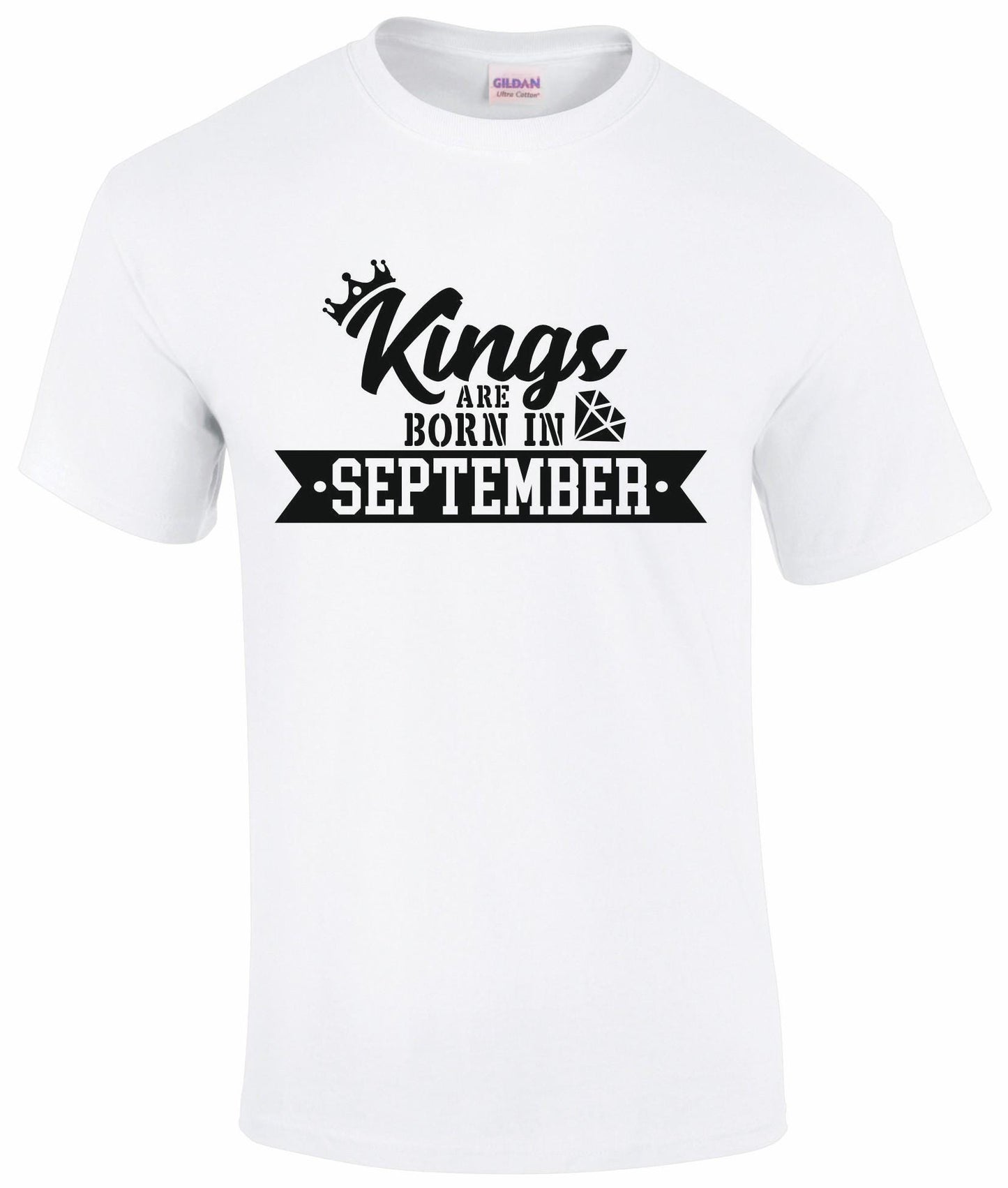 Kings are Born In September T-shirt