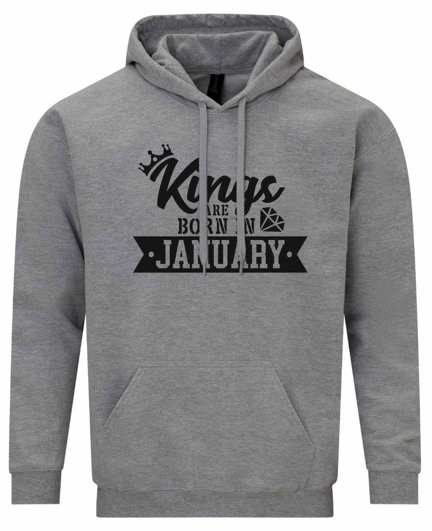 Kings Are Born In January Hoodie