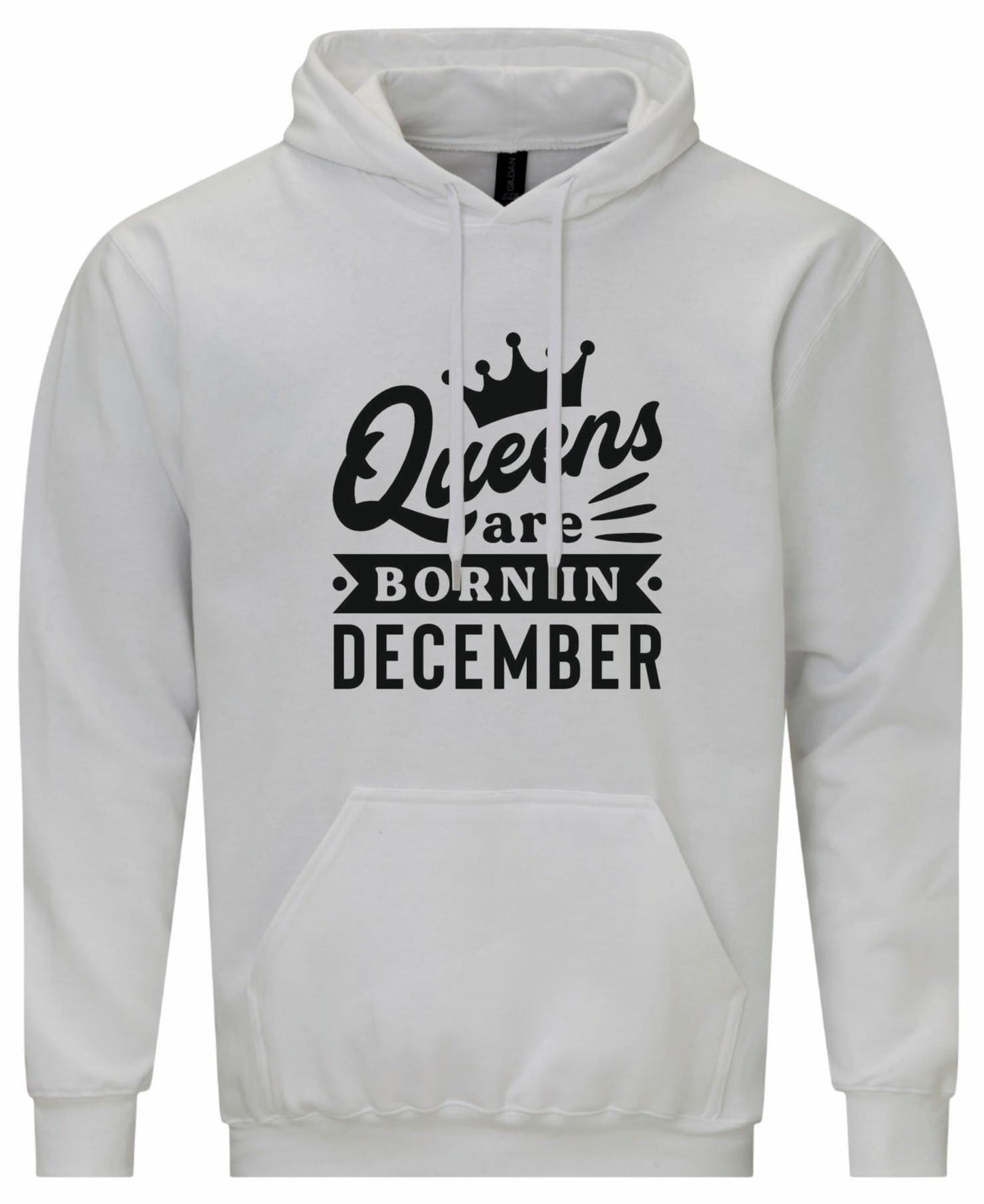 Queens Are Born In December Hoodie