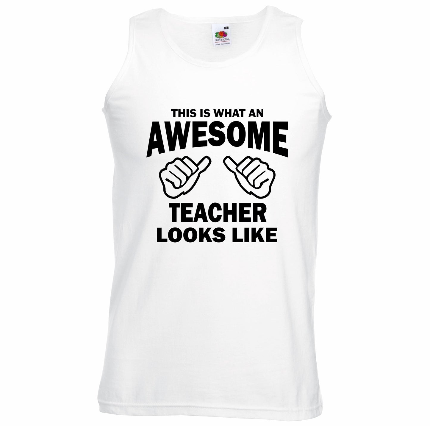 Awesome TEACHER Unisex Vest