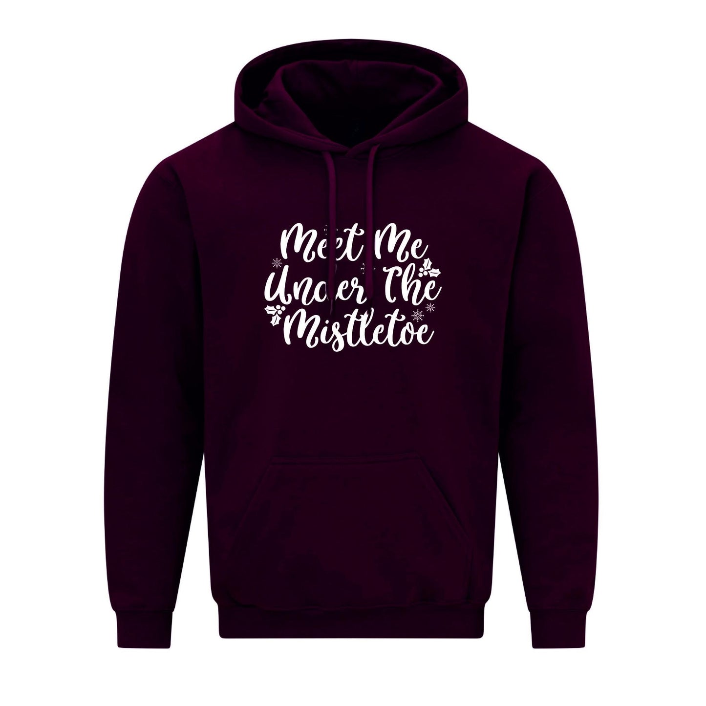 Meet Me Under the Mistletoe Unisex Hoodie