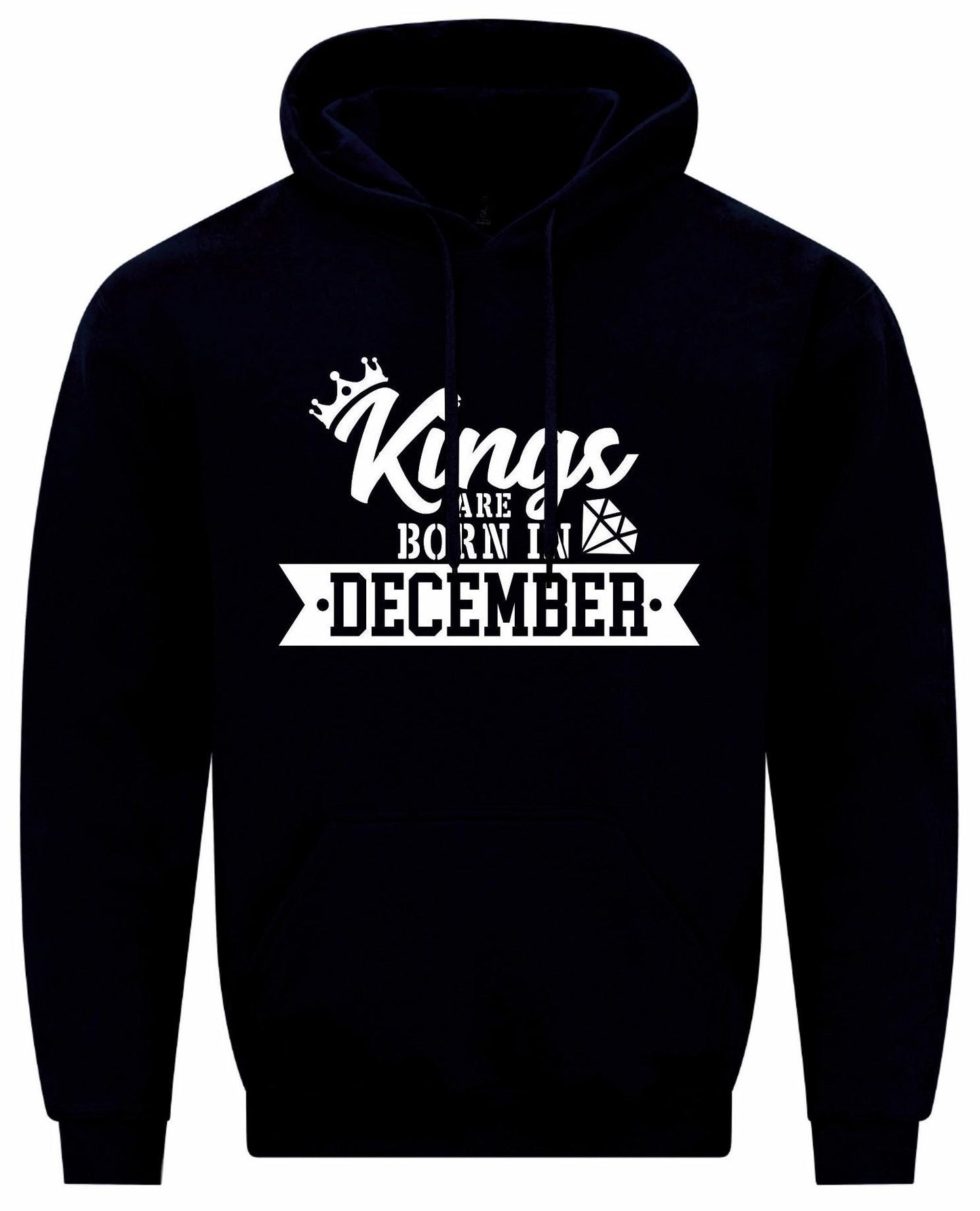 Kings Are Born In December Hoodie