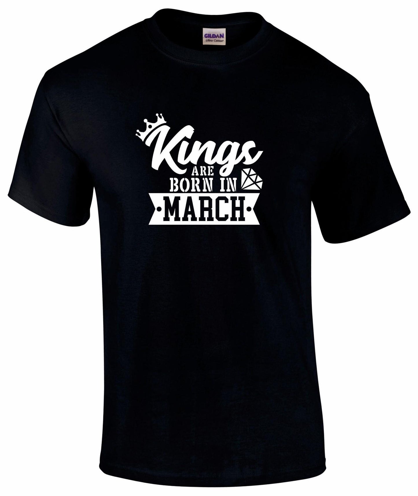 Kings Are Born In March T-shirt