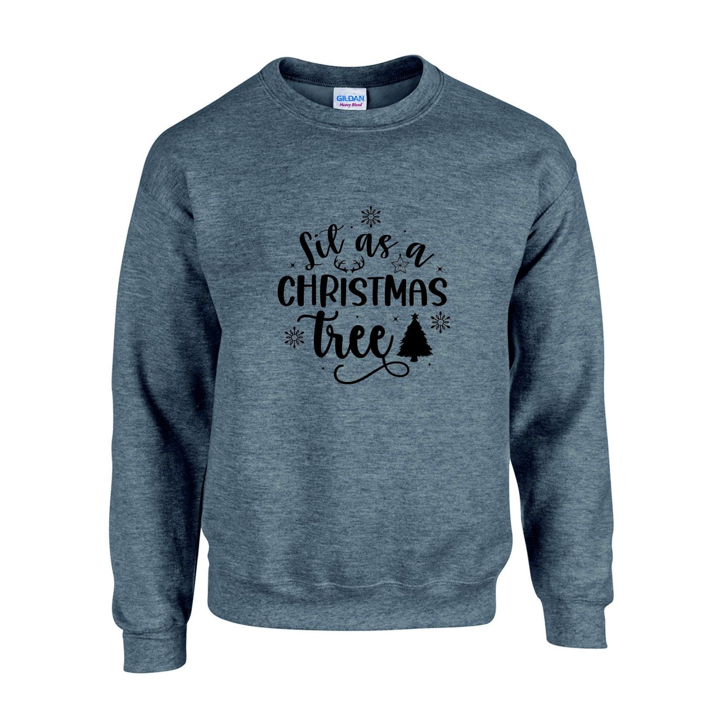 Lit As A Christmas Tree Unisex Sweatshirt