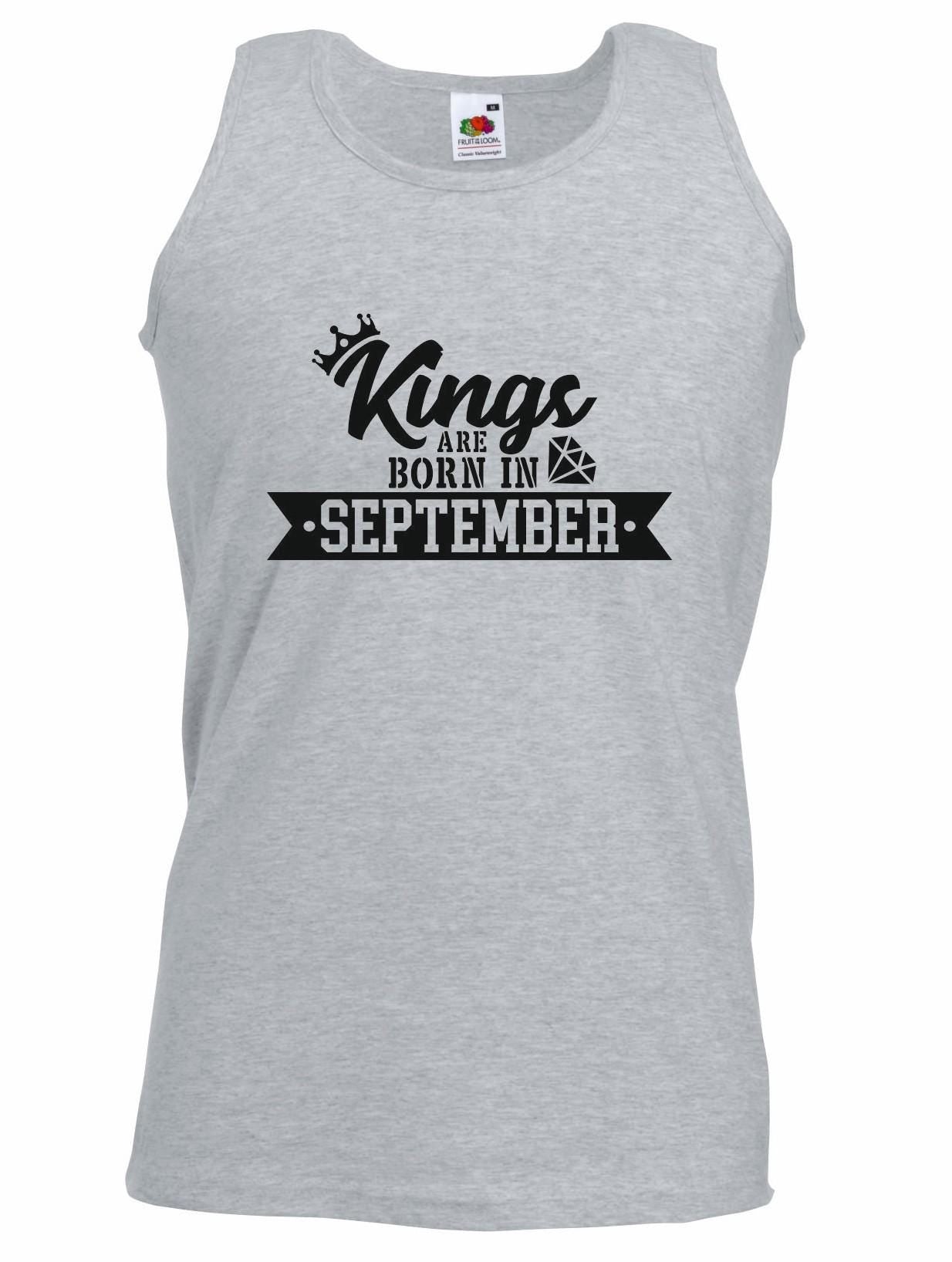 Kings are Born In September Vest