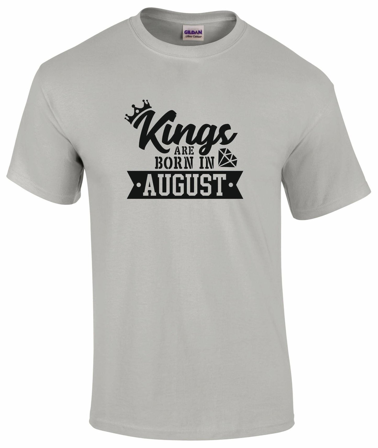 Kings Are Born In August T-shirt