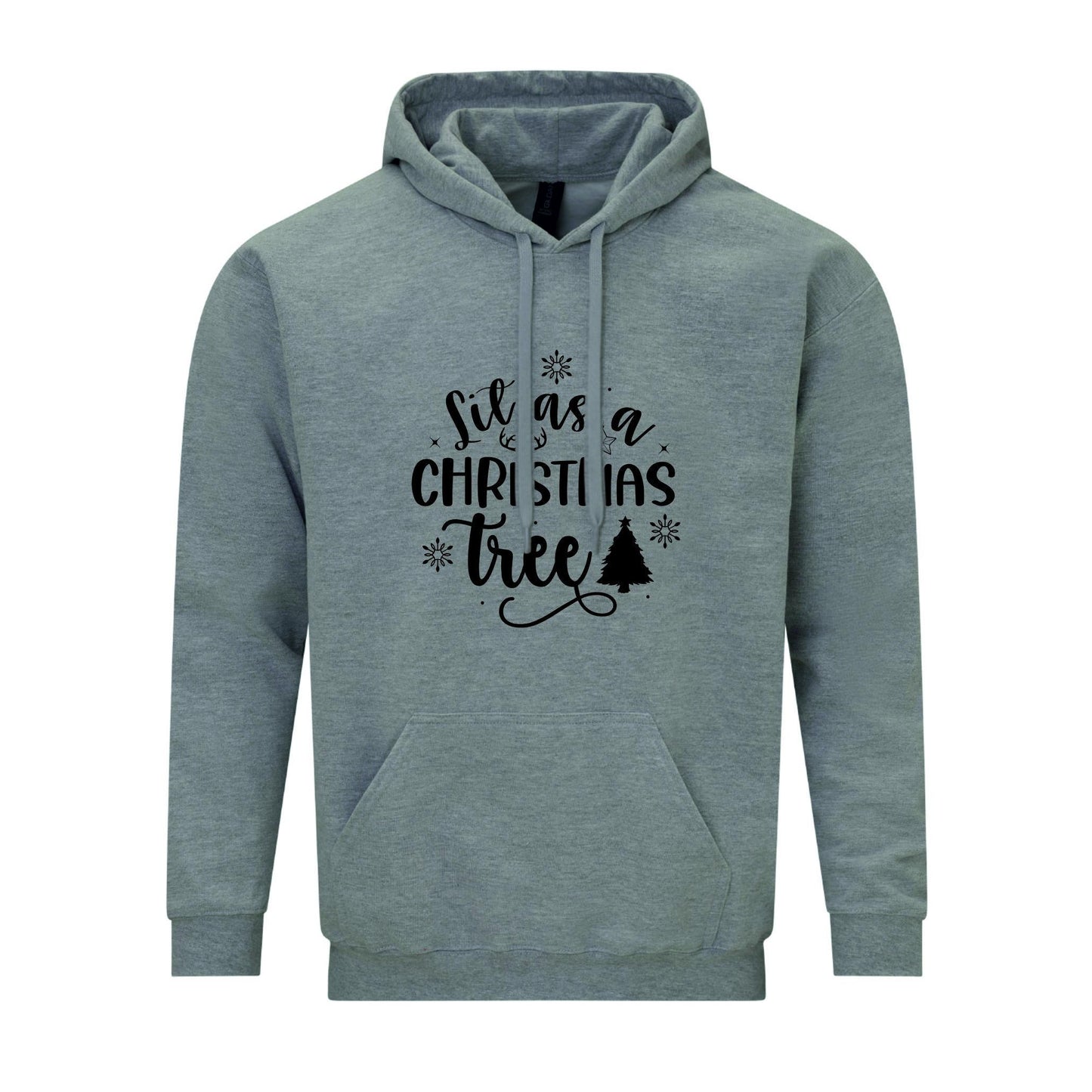 Lit As A Christmas Tree Unisex Hoodie