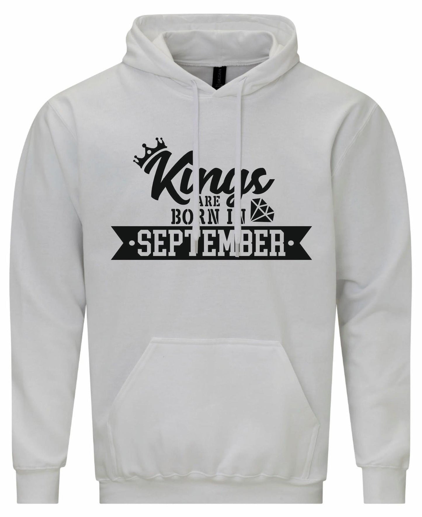 Kings are Born In September Hoodie