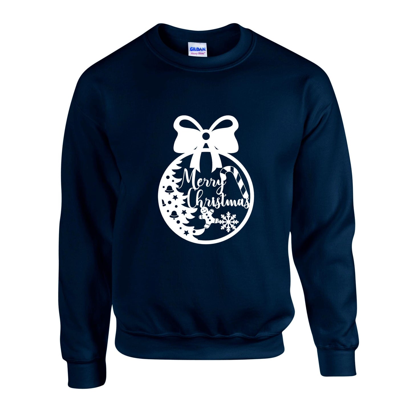 Merry Christmas Bow Unisex Sweatshirt
