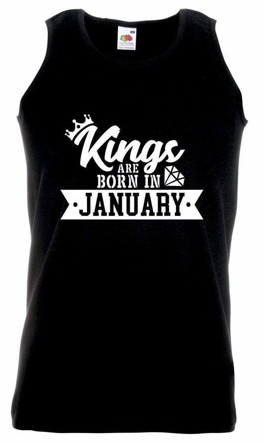 Kings Are Born In January Vest
