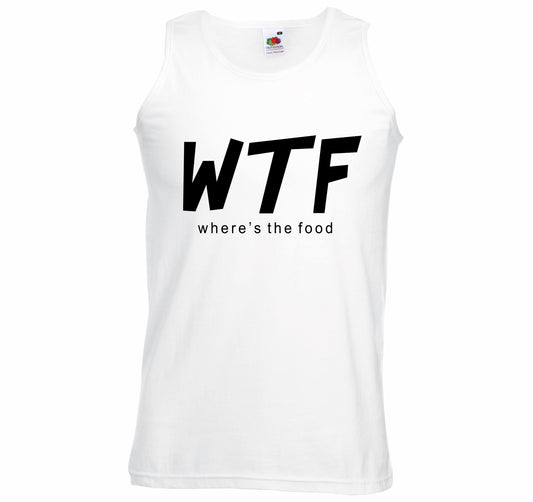 WTF "Wheres The Food" Unisex Vest