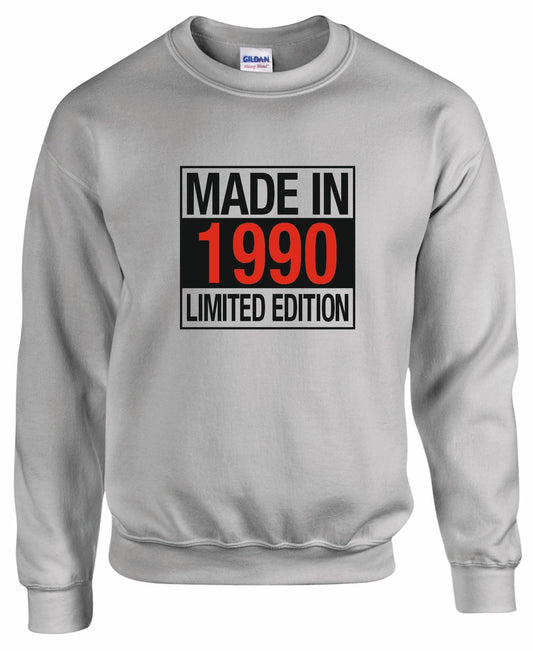 Made In 1990's Limited Edition Unisex Sweatshirt