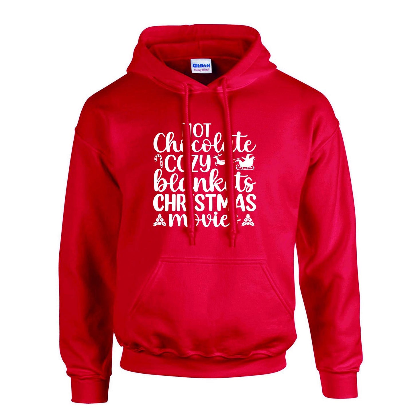 Hot Chocolate, Cozy Blankets & Xmas Movies Unisex Hoodie