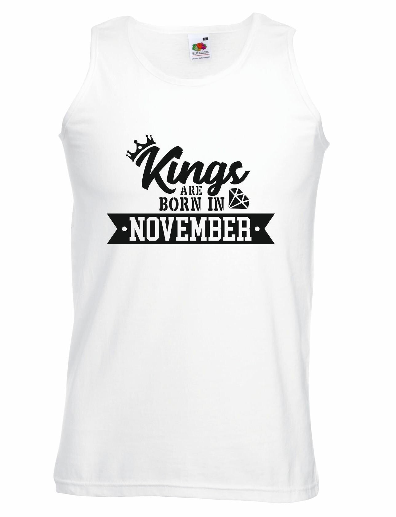 Kings Are Born In November Vest