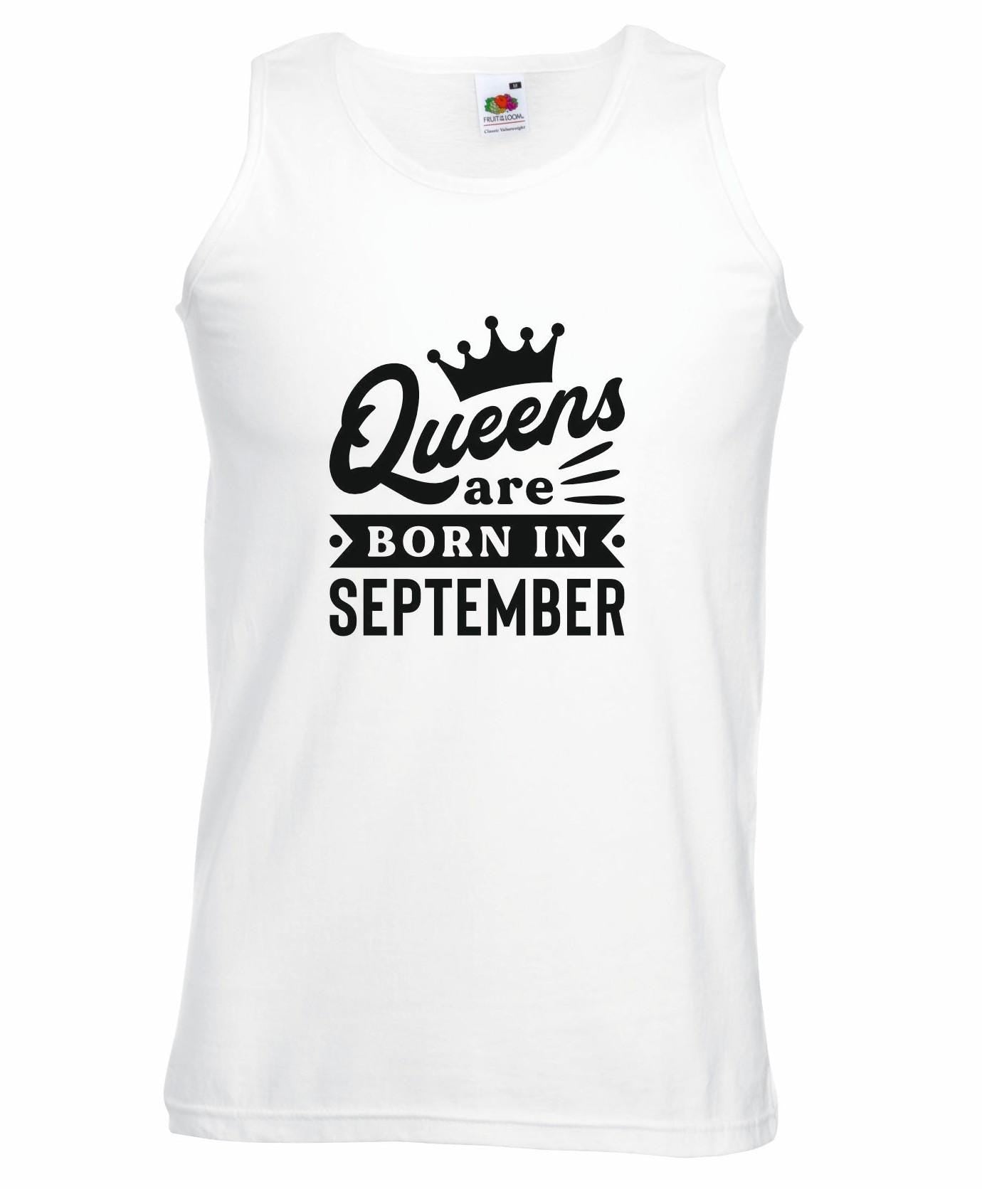 Queens Are Born In September Vest