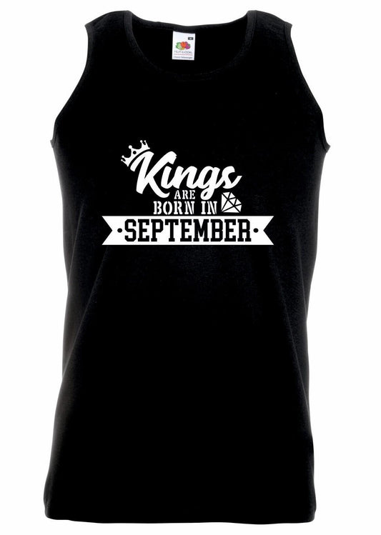 Kings are Born In September Vest