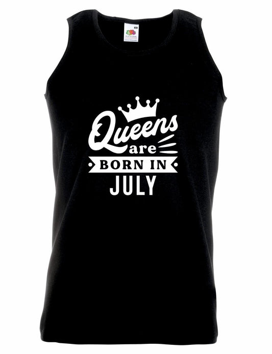 Queens Are Born In July Vest