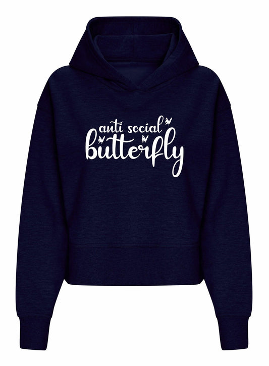 Antisocial Butterfly Women's Relaxed Hoodie