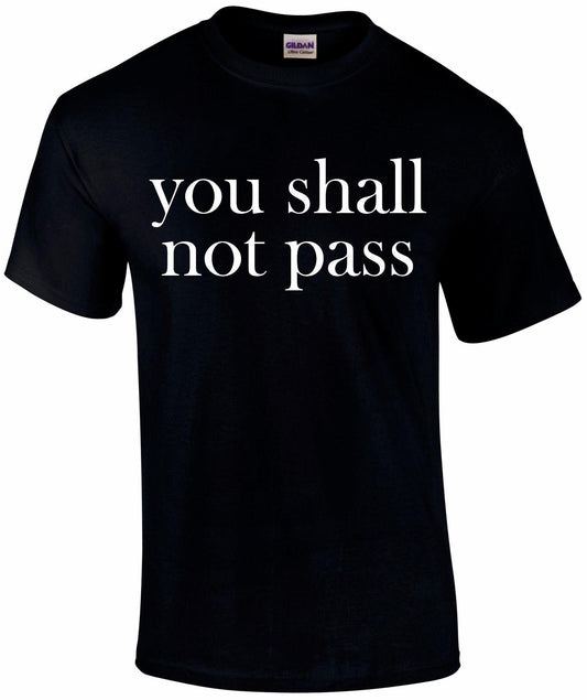 You Shall Not Pass Unisex T-shirt